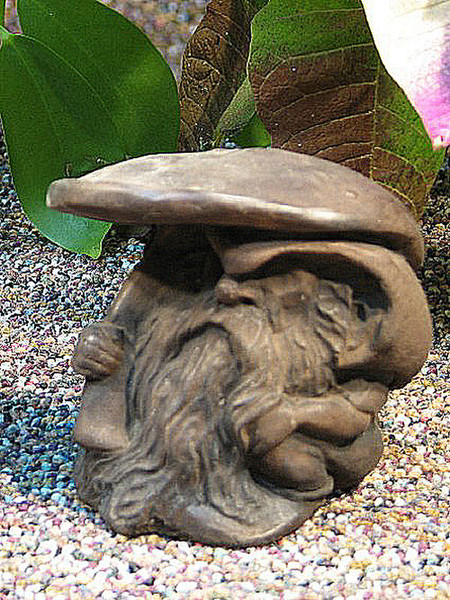 Rainman with mushroom Statue